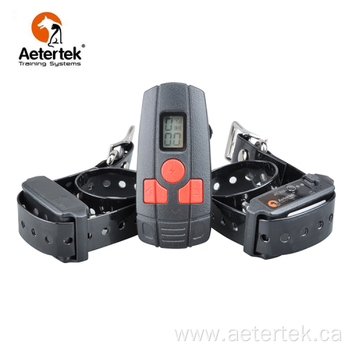 Aetertek AT-211D dog shock collar 2 receivers